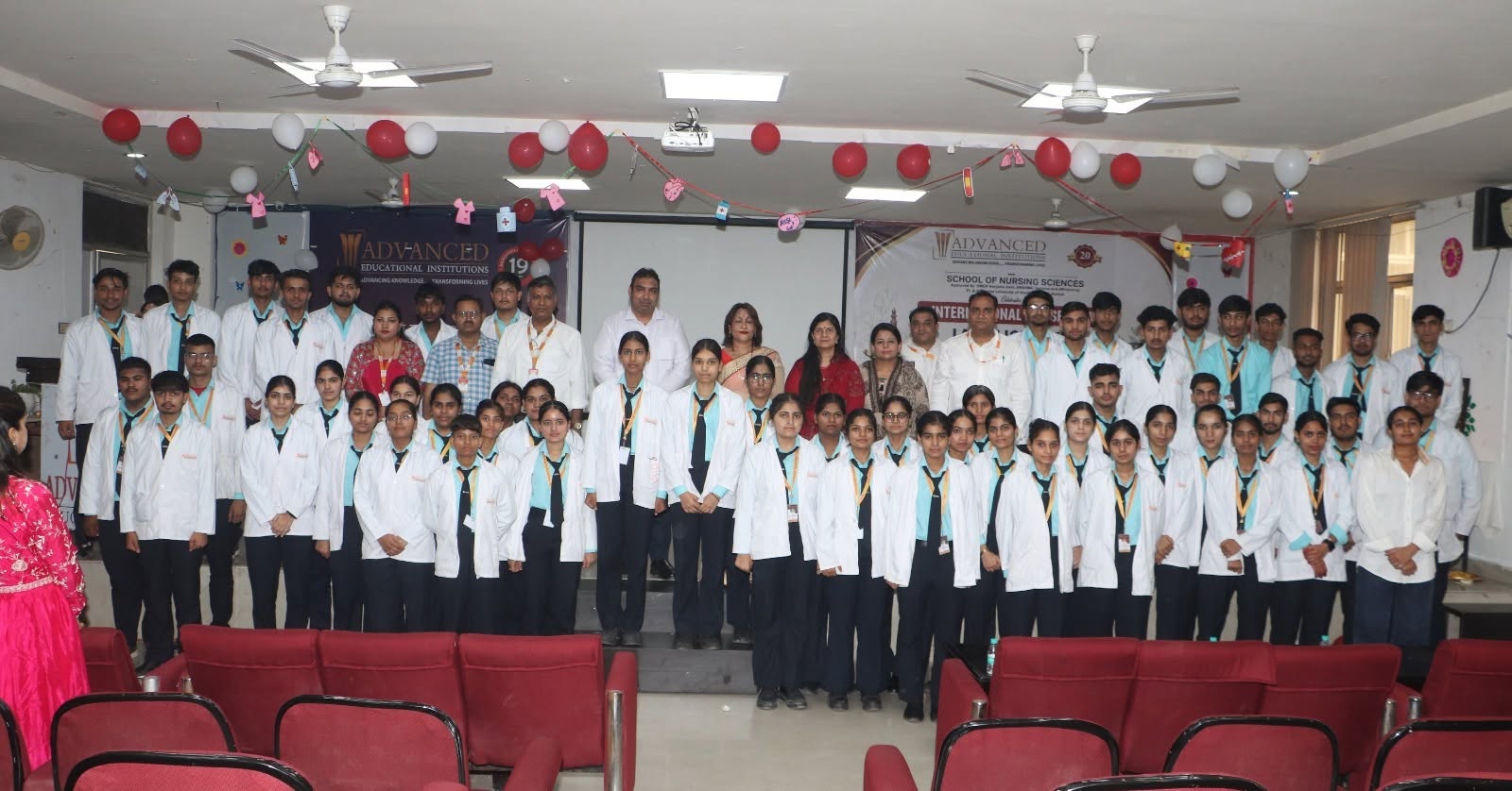The School of Nursing Sciences celebrated International Nurses Day on 12th May with the inspiring theme “Our Nurses. Our Future.”